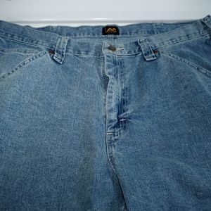 Men's Lee Light Blue Jeans - Size 36 X 30 Loose Fit